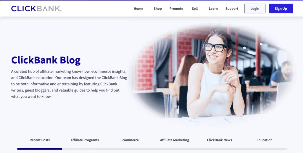 clickbank login