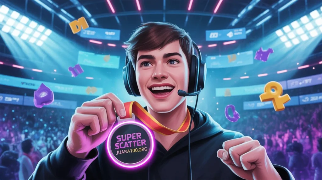 Super Scatter Juara100.org Medal